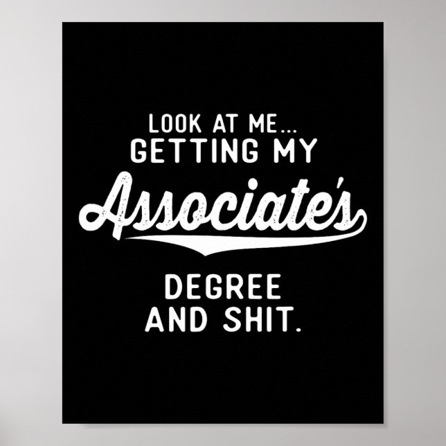 Poster Graduação lhe dá o título de Ociate (Frente)