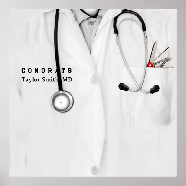 Poster Graduação na Faculdade de Medicina (Frente)