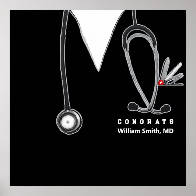 Poster Graduação na Faculdade de Medicina (Frente)