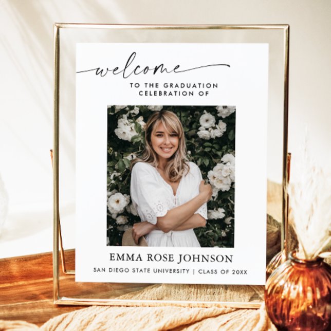 Poster Graduação - Sinal de Boas-vindas, Graduação - Mesa (Criador carregado)