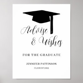 Poster Graduation Advise & Wishes Graduate