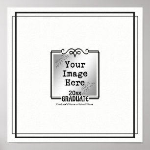 Pôster Graduation Autograph Keepsake Print