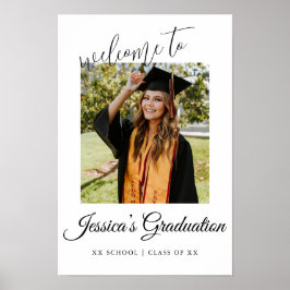 Poster Graduation Party Photo Welcome