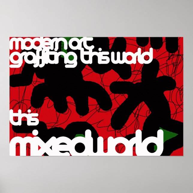 Pôster graffiti (Frente)