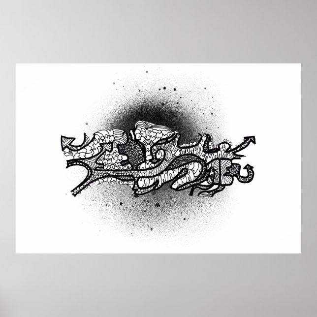 Pôster Graffiti (Frente)