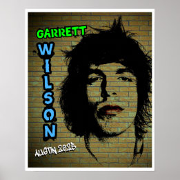 Poster Graffiti Garrett Wilson 2025