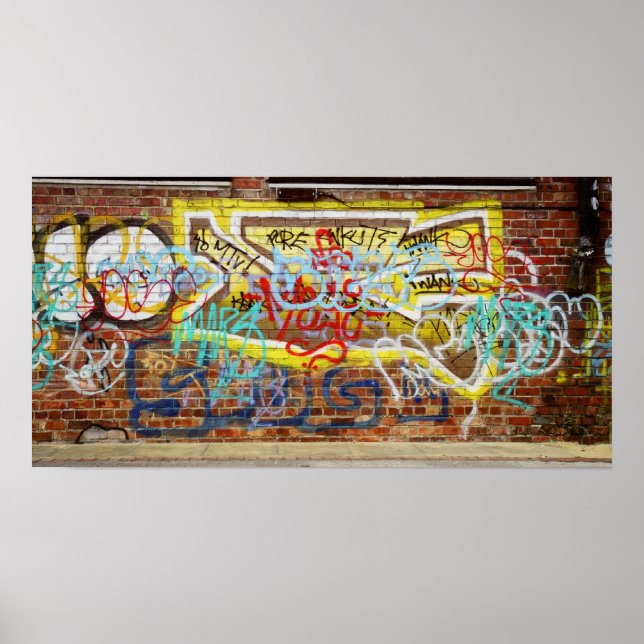 Poster Graffiti Wall (Frente)