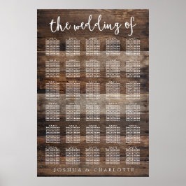 Poster GRÁFICO 251-300 | Casamento Rustic Wood Lemon
