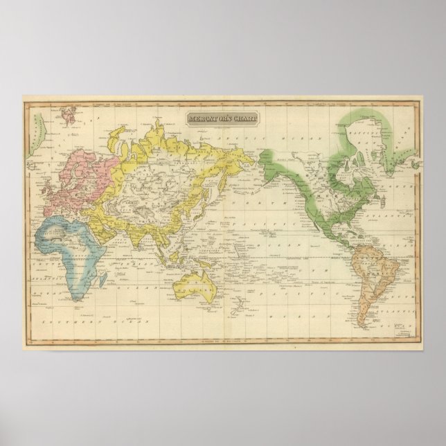 Pôster Gráfico 2 do Mercator (Frente)