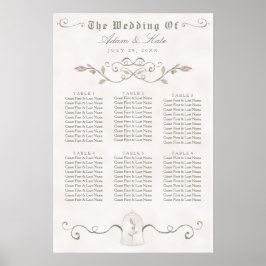 Poster GRÁFICO 31 - 60 | Casamento de beleza elegante