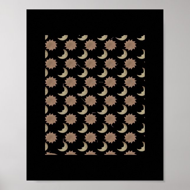 Poster Gráfico das Nuvens de Whimsigoth (Frente)