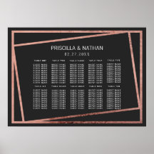 Gráfico de assento preto na borda Dourada e com in