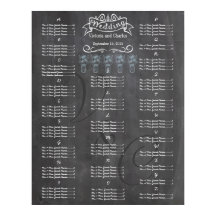 Gráfico de assentos convidados do quadro de casame