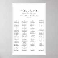 Gráfico de Assentos de Tipografia Silver Minimalis