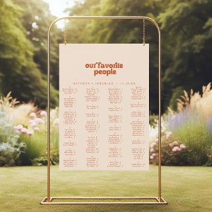 Poster Gráfico de Assentos Imprimível Formal Simples Terr