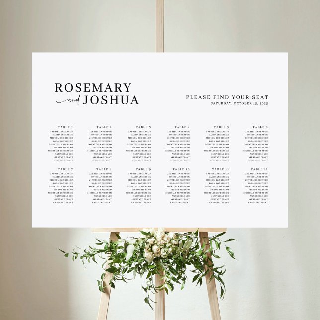 Poster Gráfico de Assentos Moderno Elegante Encontre seu  (Criador carregado)