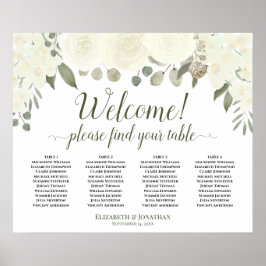 Poster Gráfico de boas-vindas ao casamento com quadrado b