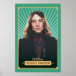 Poster Gráfico de Caracteres Barebone de Credence