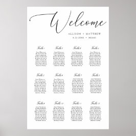 Poster Gráfico de Casamento