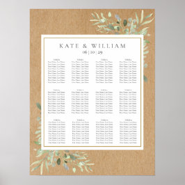 Poster Gráfico de Casamento de Casamento com Molercola Ve