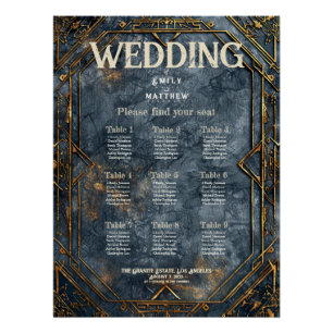 Pôster Gráfico de Casamento de Fantasia de Esplendor Anão