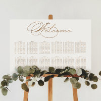 Gráfico de Casamento de Tipografia Luxuosa