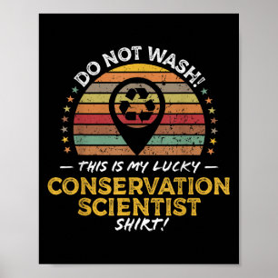 Poster Gráfico de Cotação de Citação do Cargo Cientista d