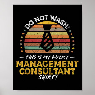Poster Gráfico de Cotação Funny Cote de Cargo do Consulto