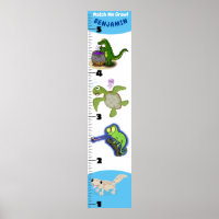 Gráfico de crescimento de animação de répteis engr