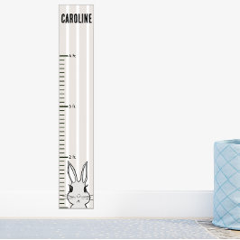 Poster Gráfico de Crescimento do Coelho Coelho da Faixa B