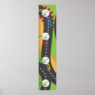 Poster Gráfico de Crescimento do Grande Prêmio.