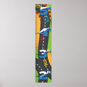 Poster Gráfico de Crescimento do Grande Prêmio.