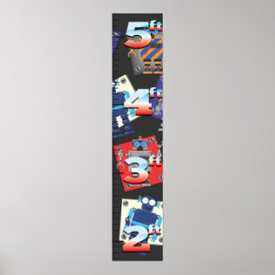 Poster Gráfico de Crescimento Robusto