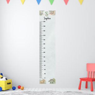Poster Gráfico de Crescimento S Monograma Nome Personaliz