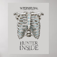 Gráfico de Faixa Supernatural "Hunter Dentro"