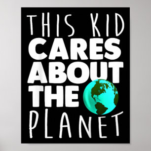 Poster Gráfico de Mudanças Ambientais do Dia Mundial das 