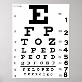 Pôster Gráfico de Olhos