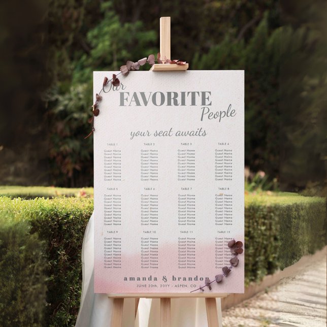 Poster Gráfico de Seções de Casamento de Script Negrito B (Criador carregado)