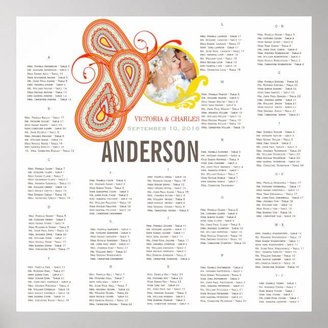 Pôster Gráfico de Sentados de Casamento de Casamentos com (Frente)