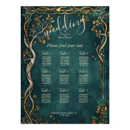 Pôster Gráfico de Sentos de Casamento de Majestade da Ter