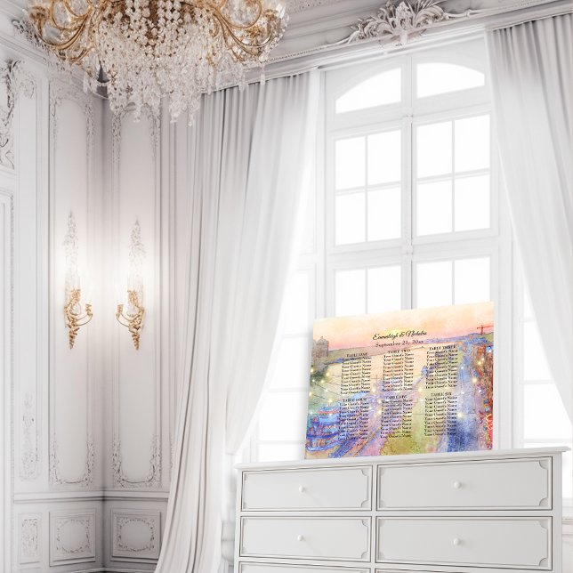 Poster Gráfico de Sentos de Casamentos Solares na Rua Sav (Criador carregado)