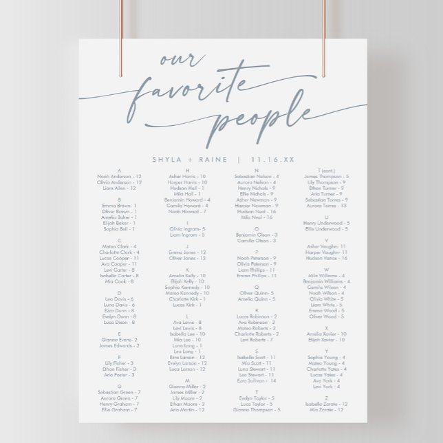 Poster Gráfico de Sentos Impressáveis Azul-Chic Slate Boh (Criador carregado)