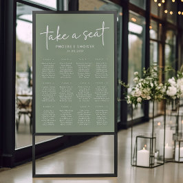 Poster Gráfico de Seposição do Chá de panela de Script Mi