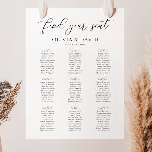 Poster Gráfico de Sessão de Boas-vindas do Elegante Scrip