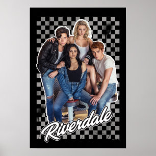 Poster Gráfico do Grupo Riverdale Retro