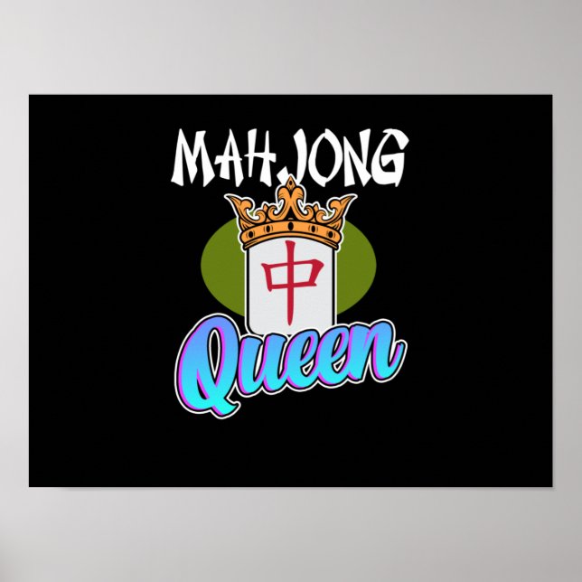 Poster Gráfico dos jogos do jogador Mahjong Queen Game (Frente)