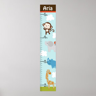 Pôster Gráfico Personalizado do Crescimento da Selva Selv