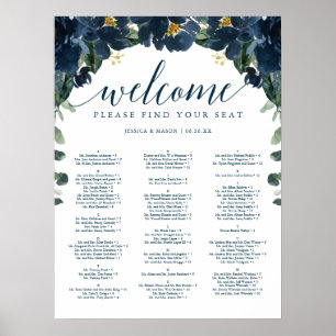Poster Gráfico Real de Casamento de Casamento de Marinhos