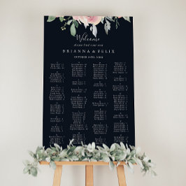 Poster Gráfico Sentado Alfabético Lente-Rosa Elegante