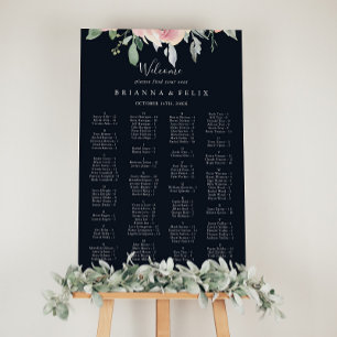 Poster Gráfico Sentado Alfabético Lente-Rosa Elegante